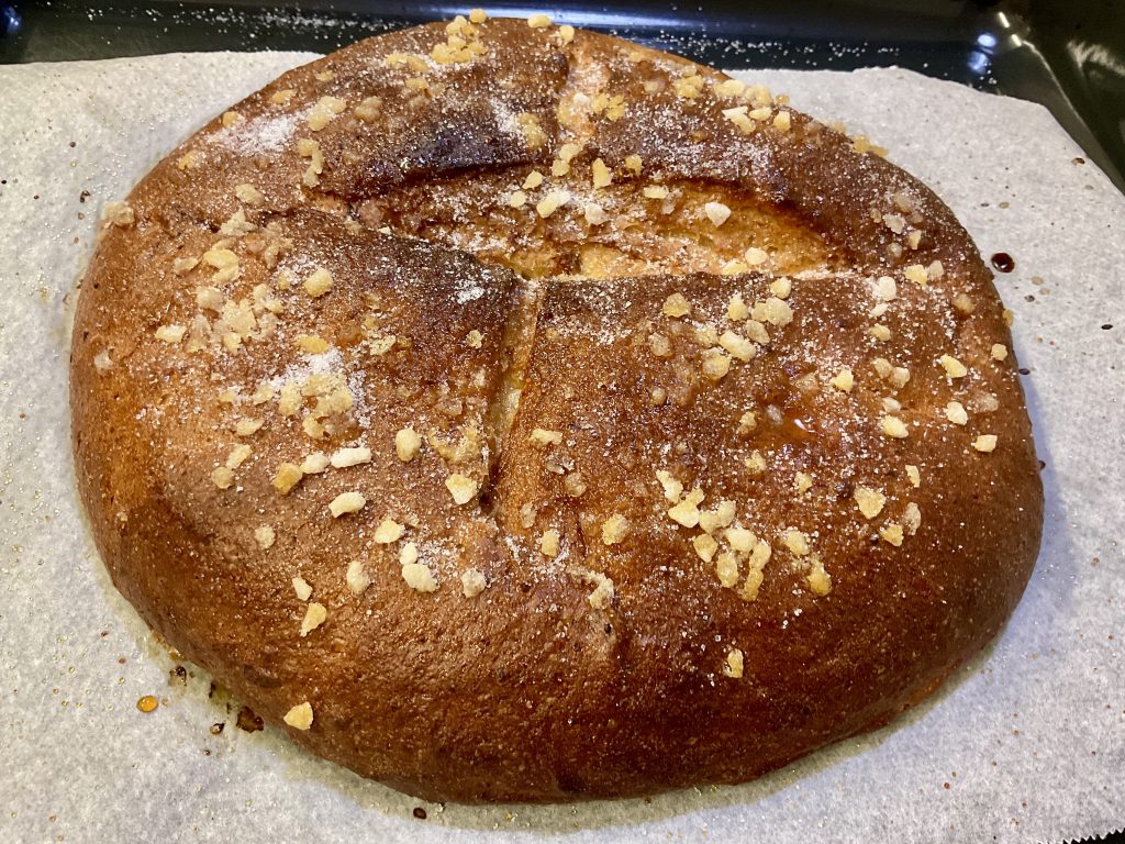 Mona de pascua tradicional, antigua, austera, deliciosa y respetuosa. Sin culpa animal.
